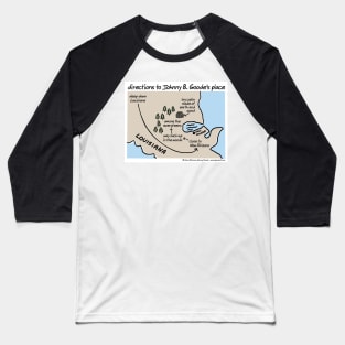 Directions to Johnny B Goode's place Baseball T-Shirt